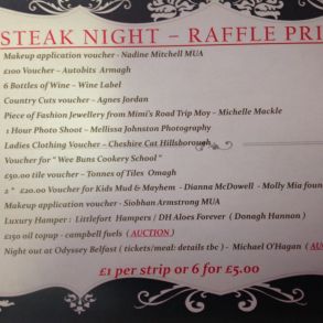 Steak Night - Sat 19th March